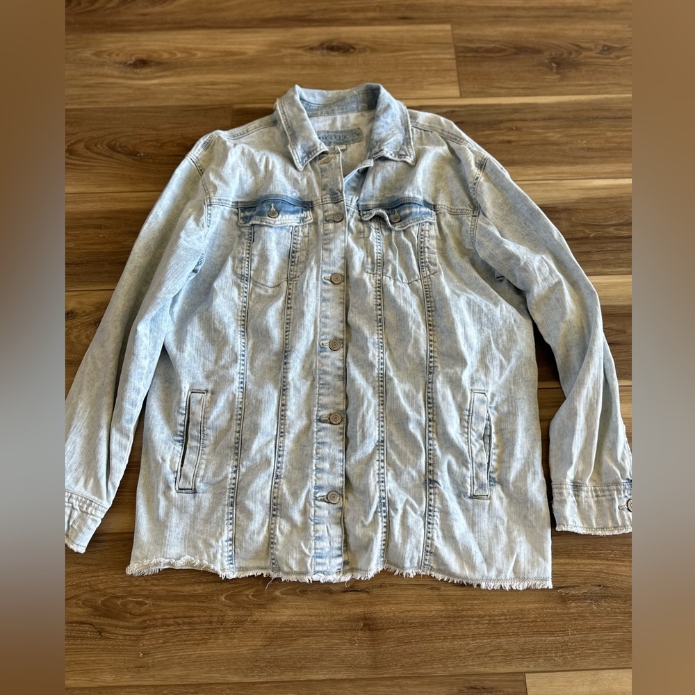 Maurice’s women’s jean jacket size 0X